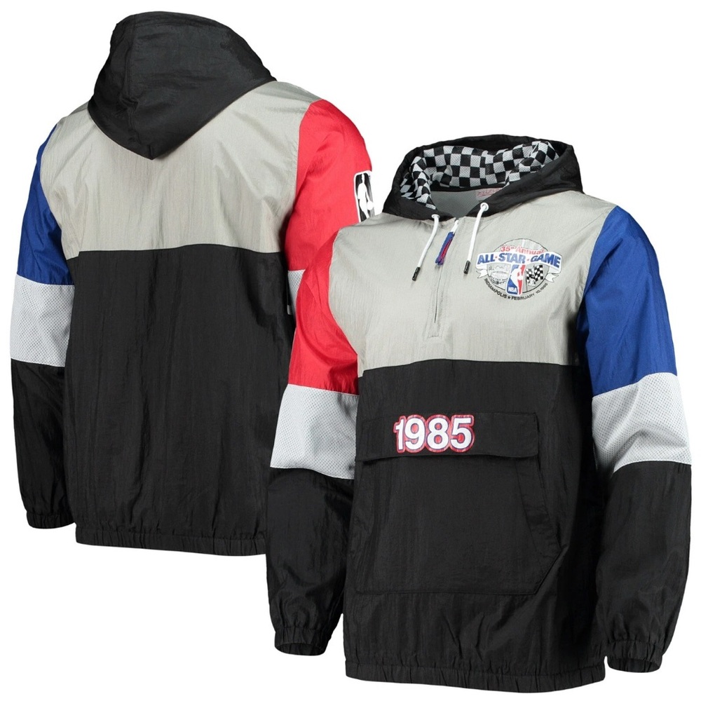 NBA All-Star Game 1985 Colorblock Windbreaker